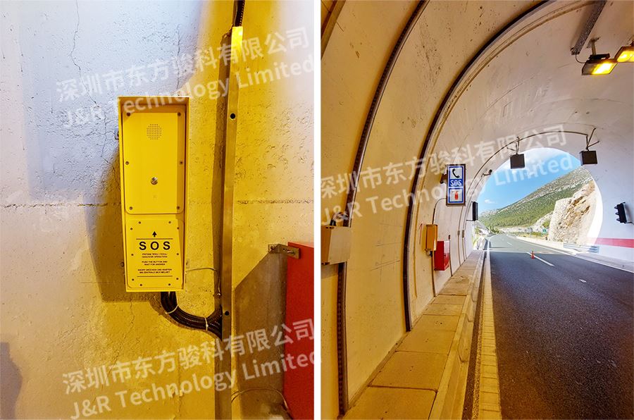 Tunnel emergency telephone