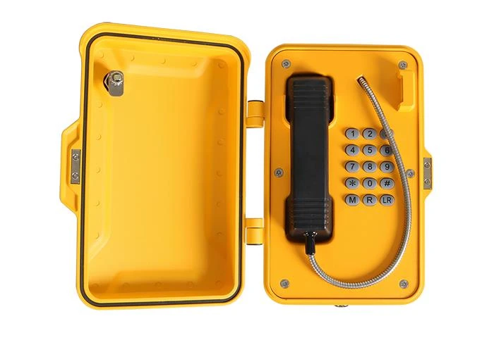 IP66-IP67 پنروک ٹنل ٹیلی فون JR101-FK-Analogue