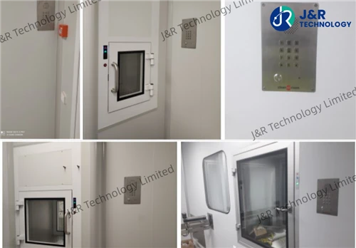 JR309-FK-IW فلش ماؤنٹ انڈسٹریل ٹیلی فون ترکی کے کلین روم میں نصب
